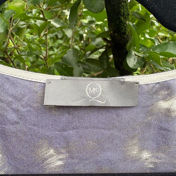 Vintage McQueen silk shirt size 40. Cowl neck, 3/4 length sleeves. - Picture 3 of 7